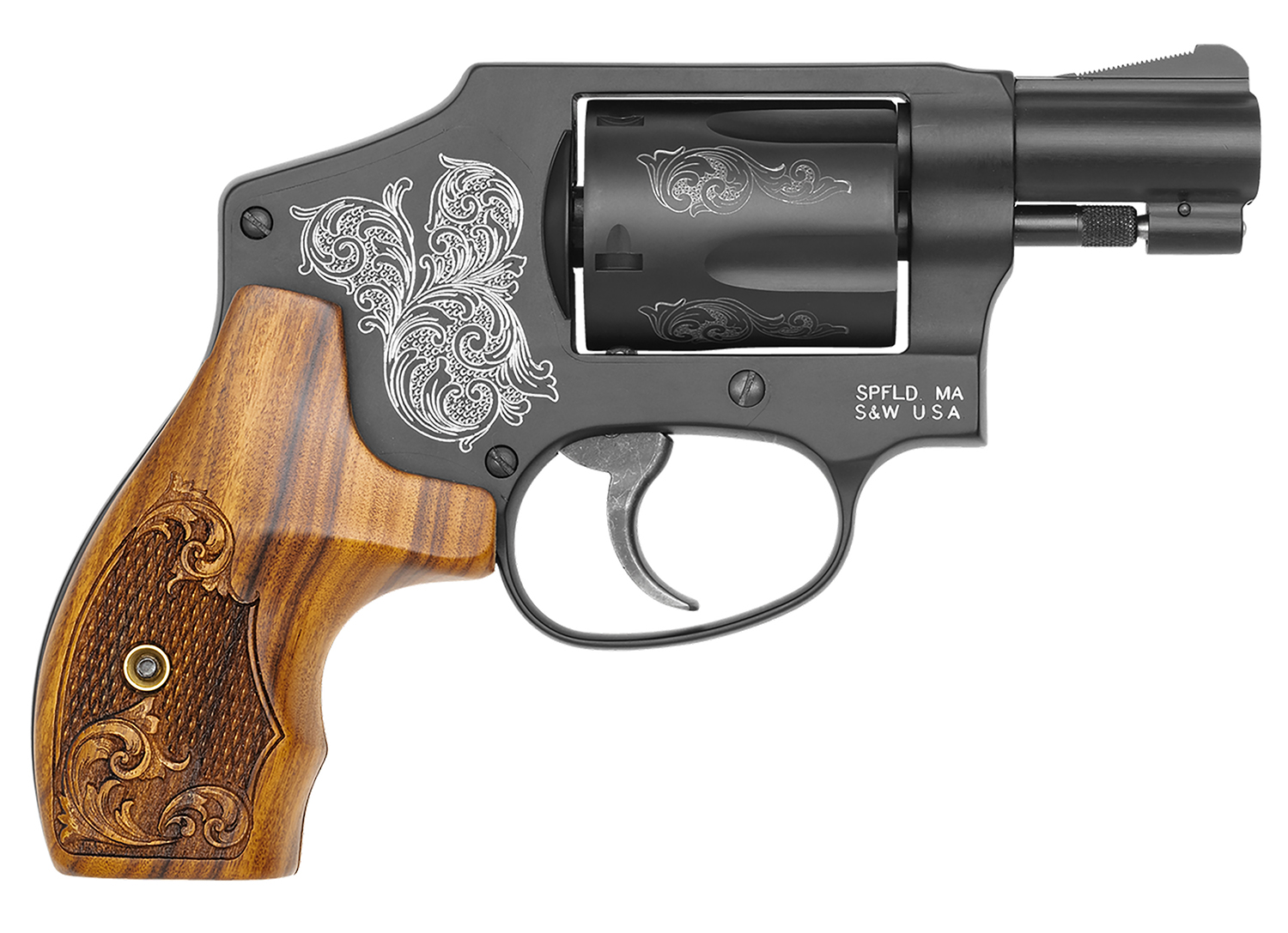 Smith and Wesson 442 Engraved
