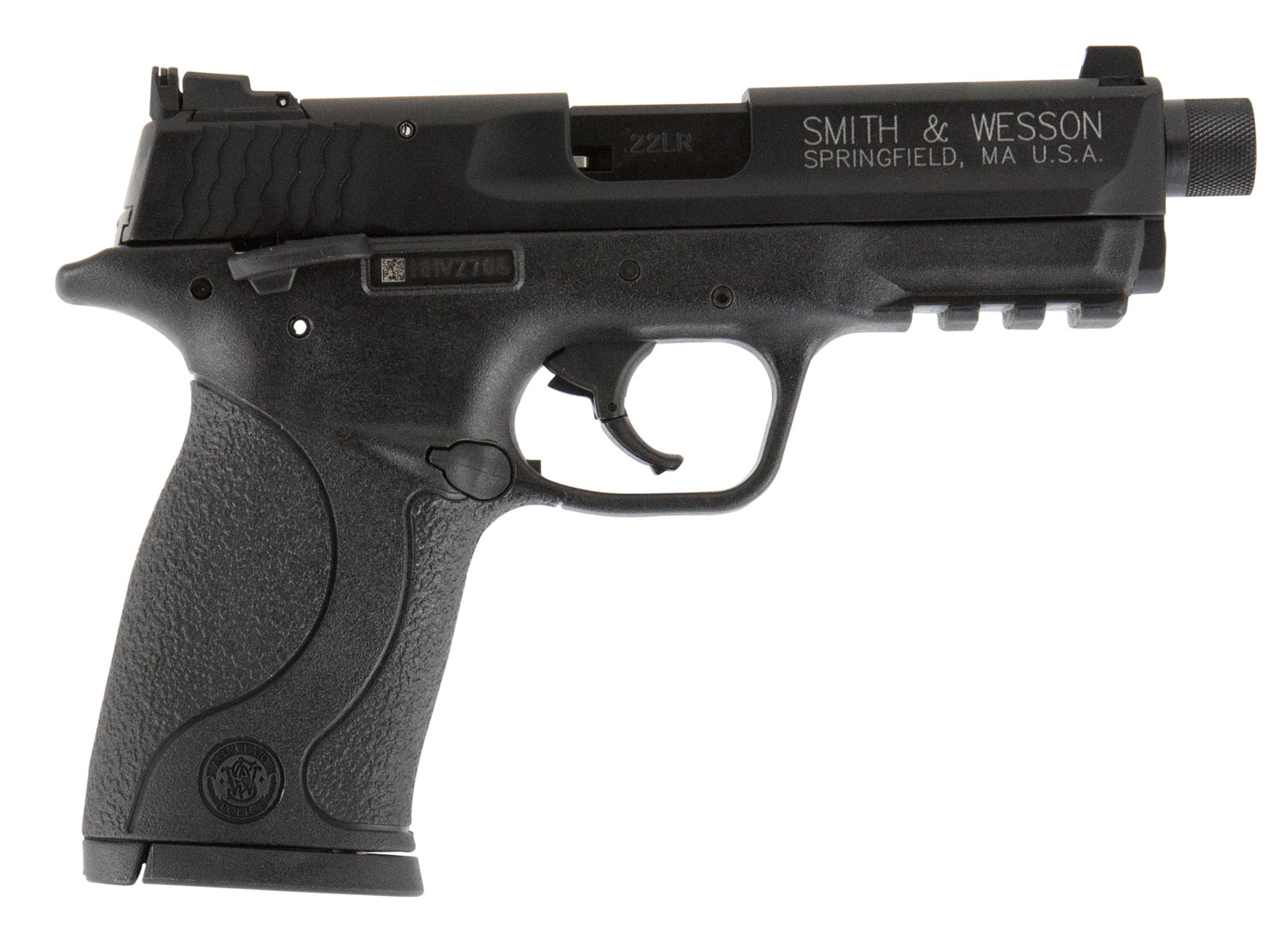 Smith and Wesson M&P22 Compact Suppressor Ready