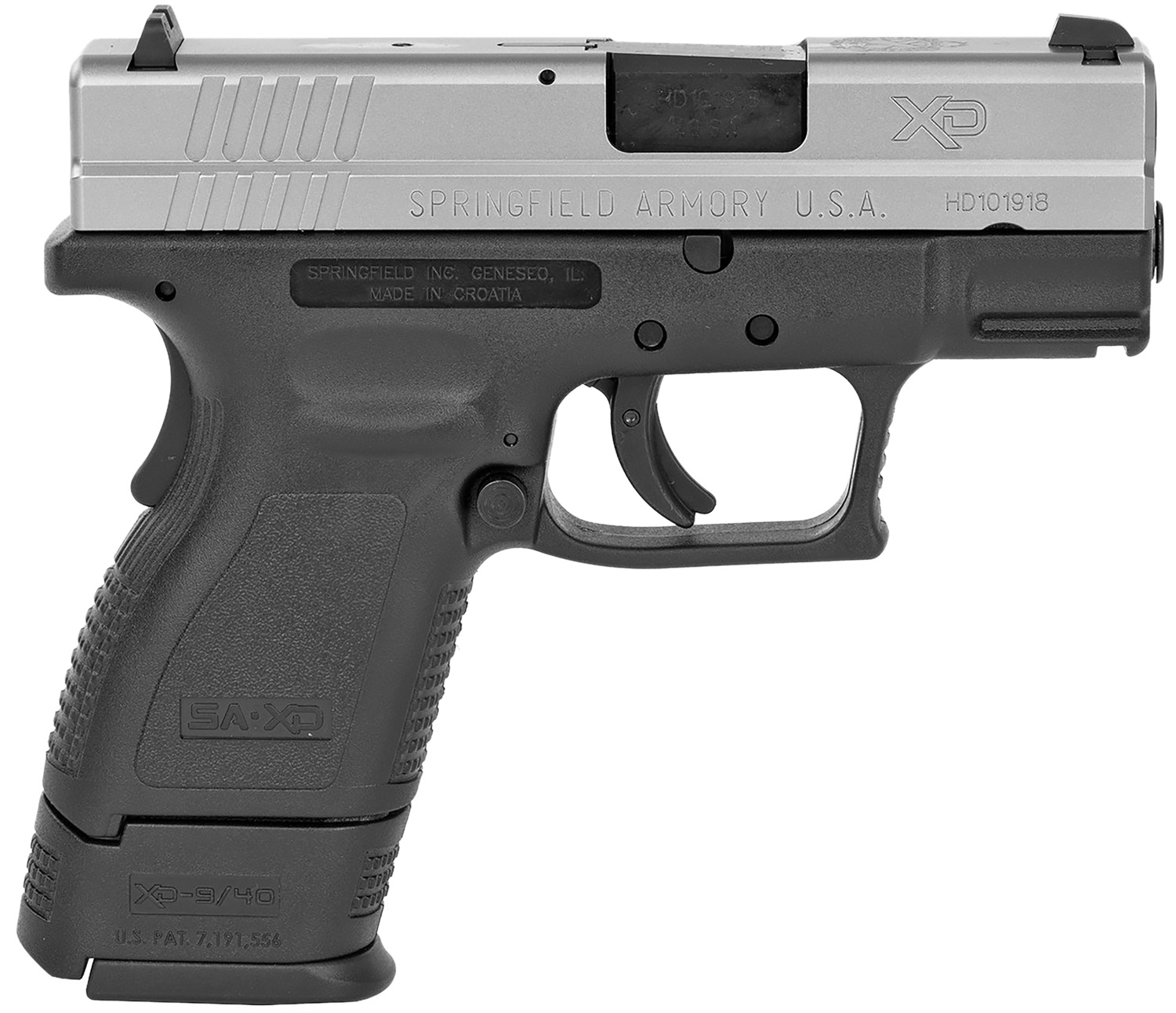 Springfield Armory XD Sub-Compact Bi-Tone Ess Pkg