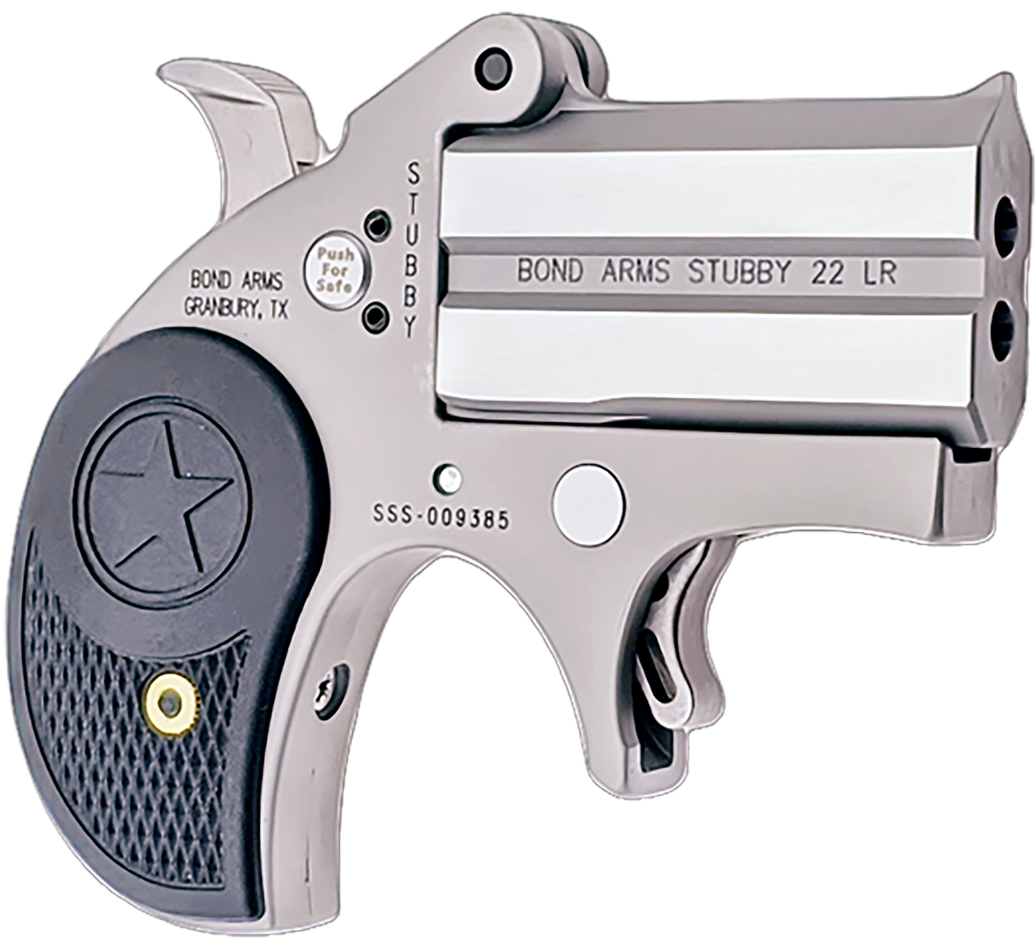 Bond Arms Stubby Rough Stainless